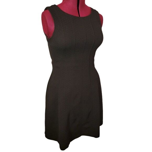 Just... Taylor Black Fit & Flare Dress (Size 8) - Picture 6 of 6
